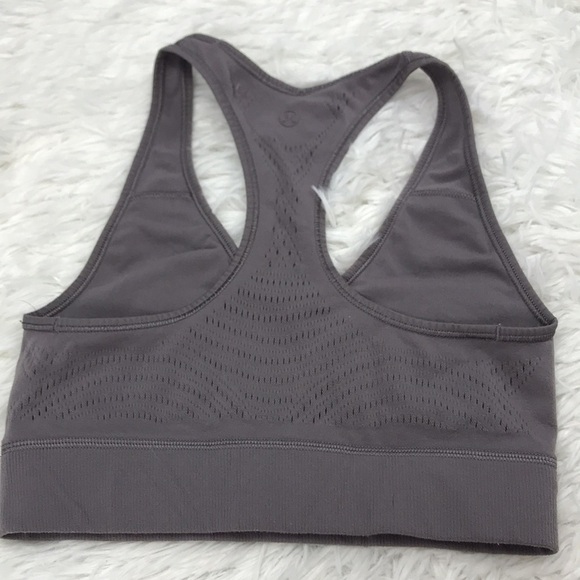 🔥$SALE$🔥 Lululemon Reveal Bra Digital Rain *Light Support, C/D Cup Lunar Rock - Picture 2 of 3